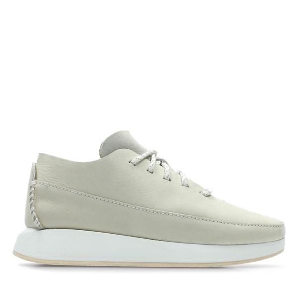 Clarks Womens Kiowa Sport Trainers White | CA-2658914